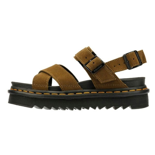 Dr. Martens Voss II Bronx Women's Olive Sandals