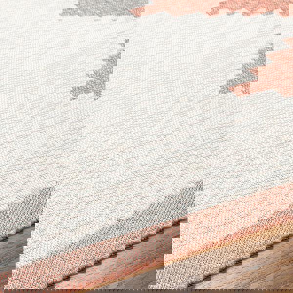 Livabliss Eagean-Global Pink Ivory Brown In- & Outdoor Rug