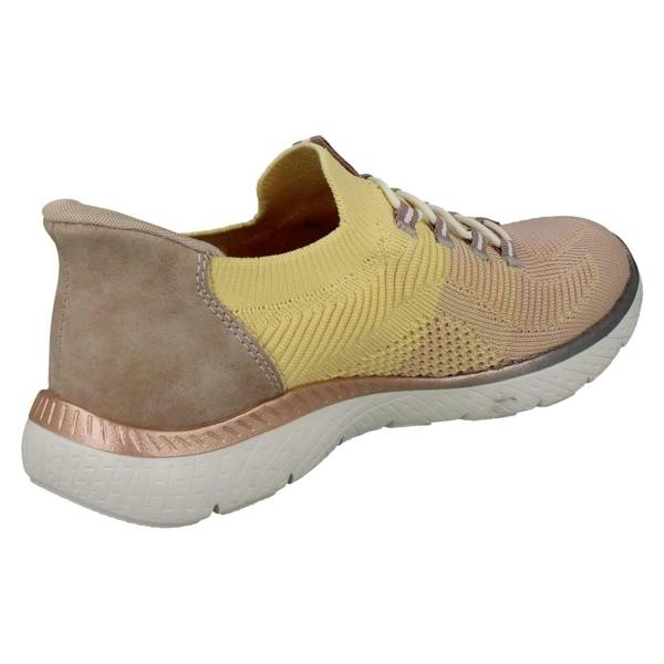 Rieker Ladies Sport Rieker Ready2Go Slip On Vegan Trainers M5066
