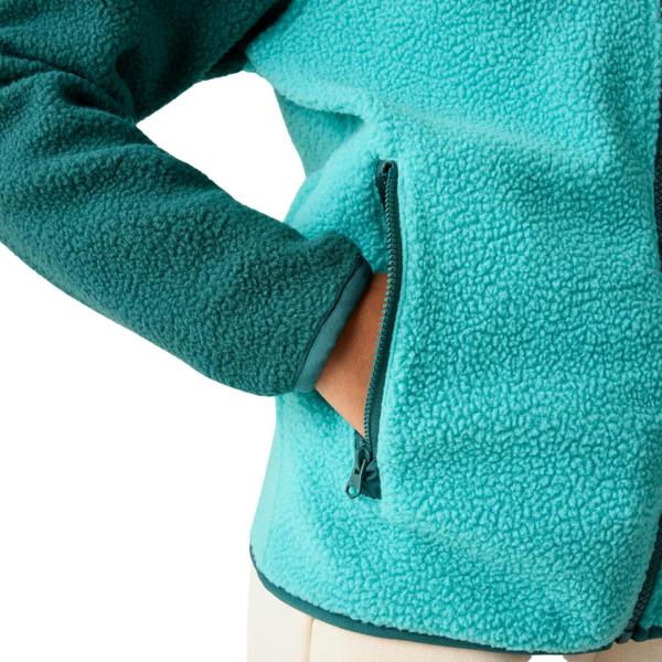 Regatta Childrens/Kids Frankie Colour Block Fleece Jacket - Mediterranea/Turquoise - 