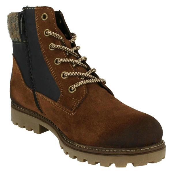 Remonte Ladies Remonte Knitted Cuff Detailed Boots D7466
