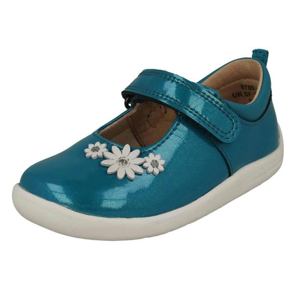 Start-rite Girls Startrite Flower Detailed Shoes - Fairy Tale