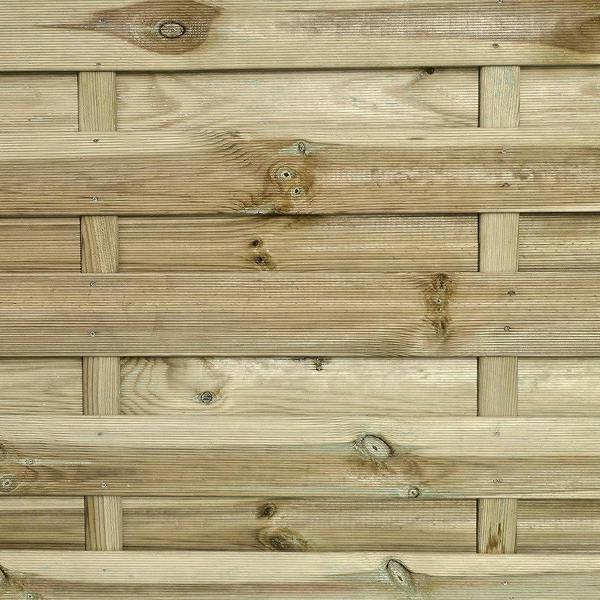 Snowdon Timber Pressure Treated 4ft Fence Panel (W) 1.8m (H) 1.2m