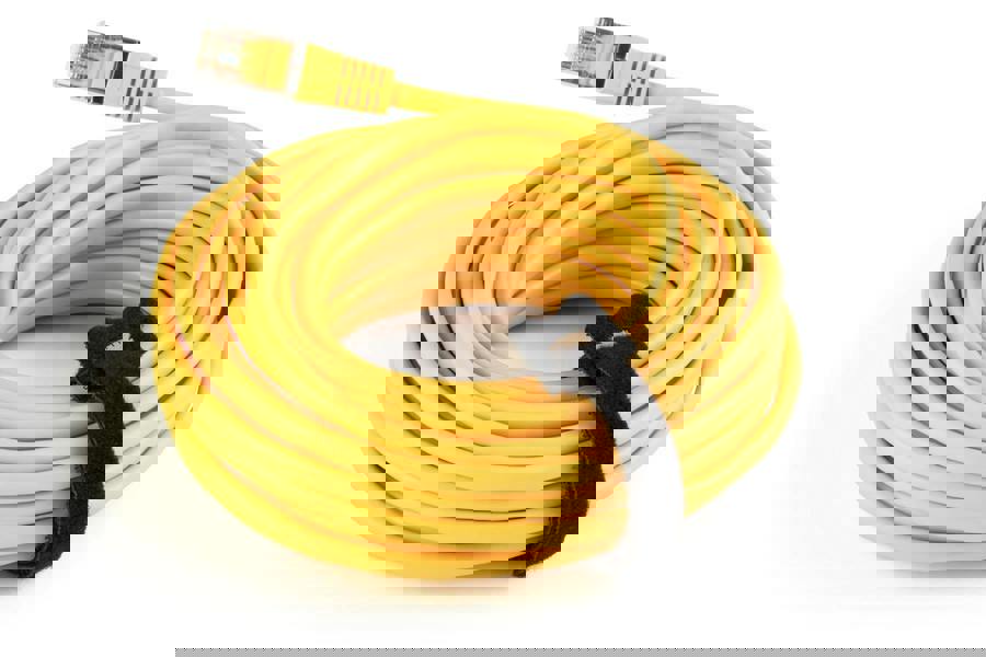 Durable CAVOLINE Reusable Hook and Loop Cable Tie Straps | 5 Pack | Black