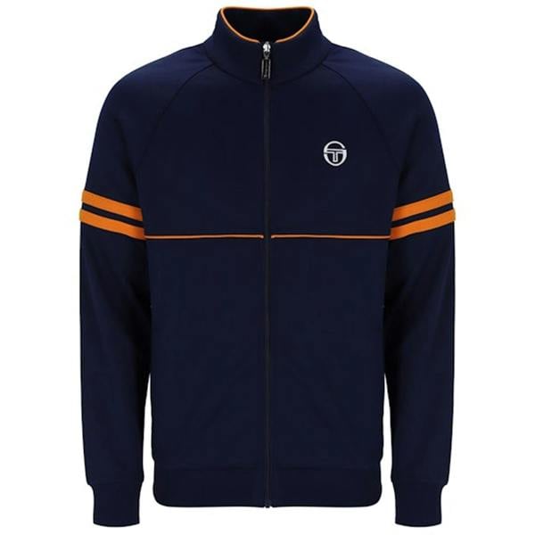 Sergio Tacchini Orion Track Top Jacket Maritime Blue/Orange Pepper