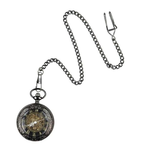 TruClothing Pocket Watch Mechanical Peaky Blinders Hunter Automatic