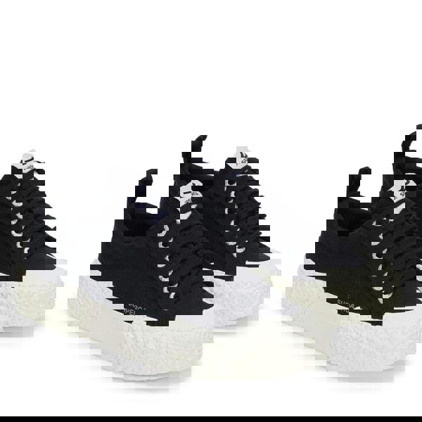 Superga Unisex Adult 2660 Stripe Big Bumpers Trainers - Black/Off White