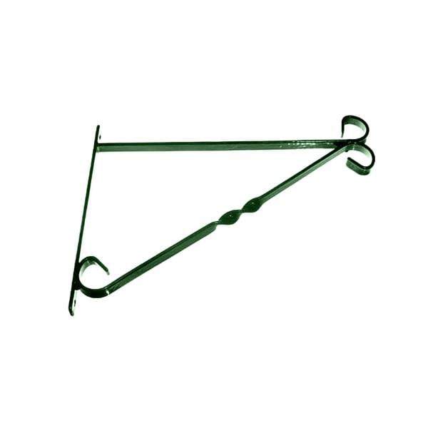 Leecroft Hanging Basket Brackets Green 15'' - One Colour - 