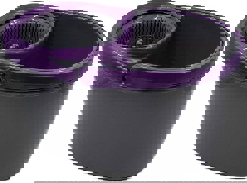 Calitek 360° Rotating Spin Mop and Bucket Set with 2 Microfibre Heads
