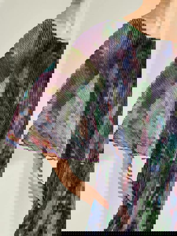 GWD Cameron Printed Metallic Maxi Dress