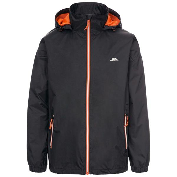 Trespass Mens Briar Waterproof Jacket - Black