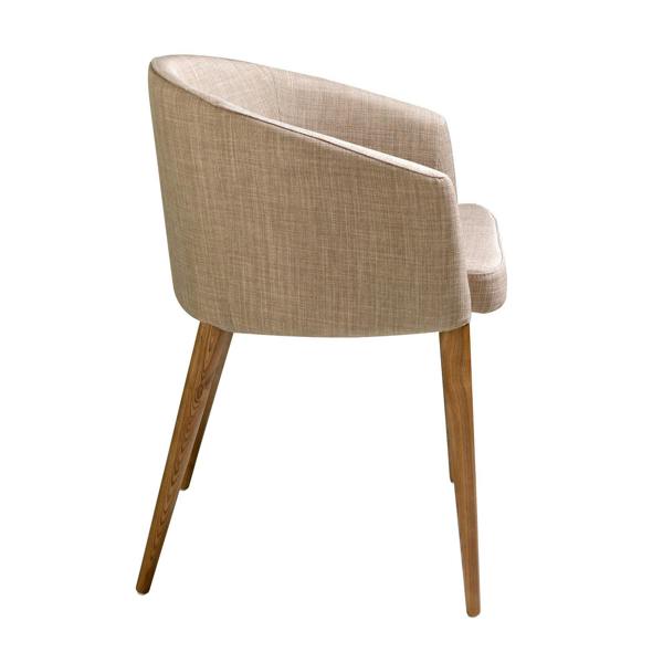 Angel Cerdá Beige Fabric Chair 4007