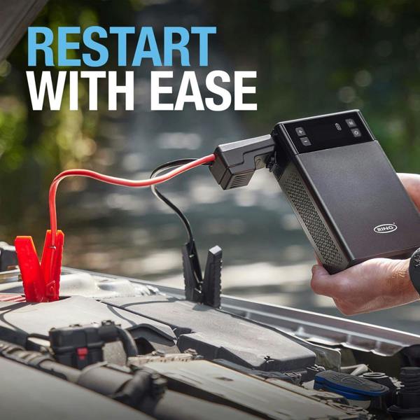 Ring Automotive Ring 5 in 1 Rechargeable Jump Starter Power Pack with Tyre Inflator 12v Lithium 1000A