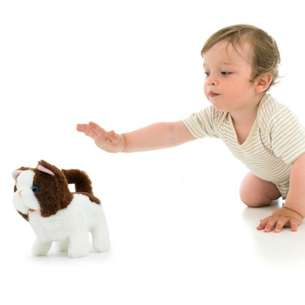 Pugs at Play Bella Interactive Walking Cat Plush Toy