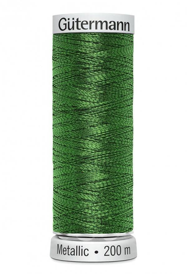 Gutermann Sulky Metallic Embroidery Thread 200m Polyamide, Polyester Thread Suitable For Embroidery