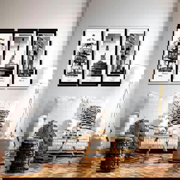 Wall art of Paris | set of 3 framed wall art prints