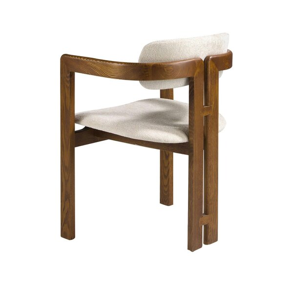 Angel Cerdá Off-white fabric chair 4194