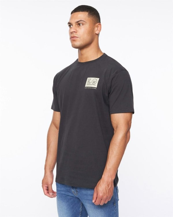 Duck and Cover Tamtar T-Shirt - Black