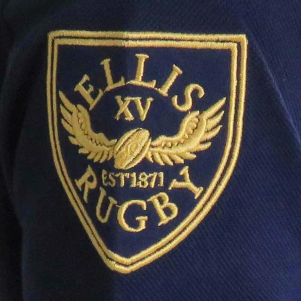 Vintage Ellis Rugby Polo XV Retro Shirt Ellis Rugby Crest