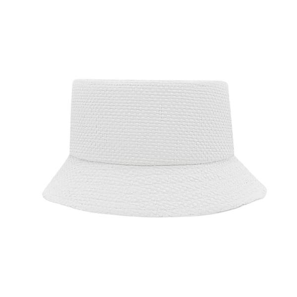 MidOcean Bilgola+ Paperstraw Bucket Hat - White - 