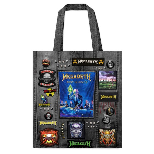 Paradiso Megadeth Rust In Peace Battle Tote Bag