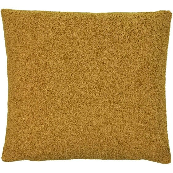 Furn Malham Fleece Square Cushion Cover - Saffron