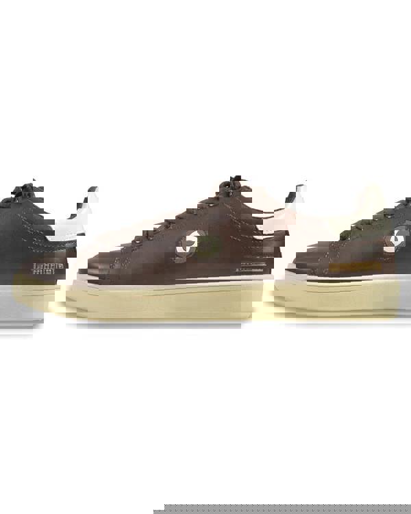 Lambretta Pinball 2 Mens Casual Smart Lace Up Memory Foam Trainers