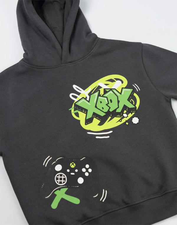 Vanilla Underground Xbox Boys Grey Logo Sweatshirt and Joggers Set