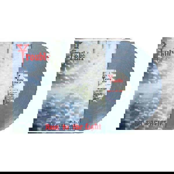 Trouble 'Run To The Light' LP Transparent Reddish Blue Marbled Vinyl