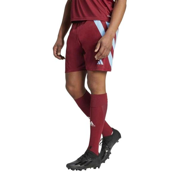 Adidas Mens Fortore 23 Regular Football Shorts - Burgundy/Blue - 