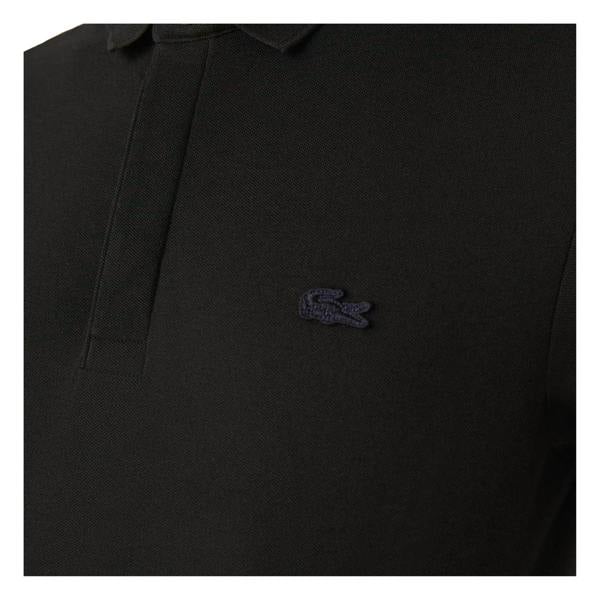Lacoste Mens Paris Cotton Polo Shirt - Black - 