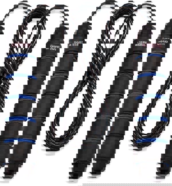UBUNG Skipping Rope Fitness Jump Rope with Tangle Free  Adjustable Length with Foam Handles Blue