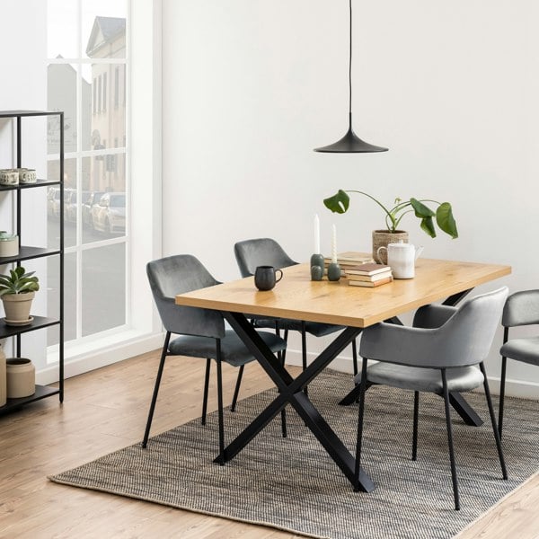 Furniture To Go Wales Dining Table in Oak