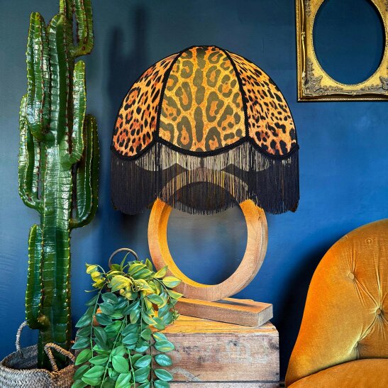 Love Frankie Moon Table Lamp Base in Ash