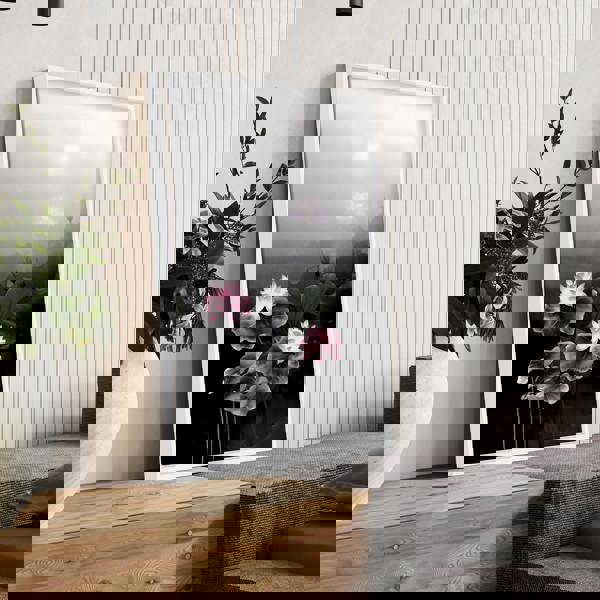 Living Room Canvas Art | Set of 3 Asian Inspired Wall art Prints