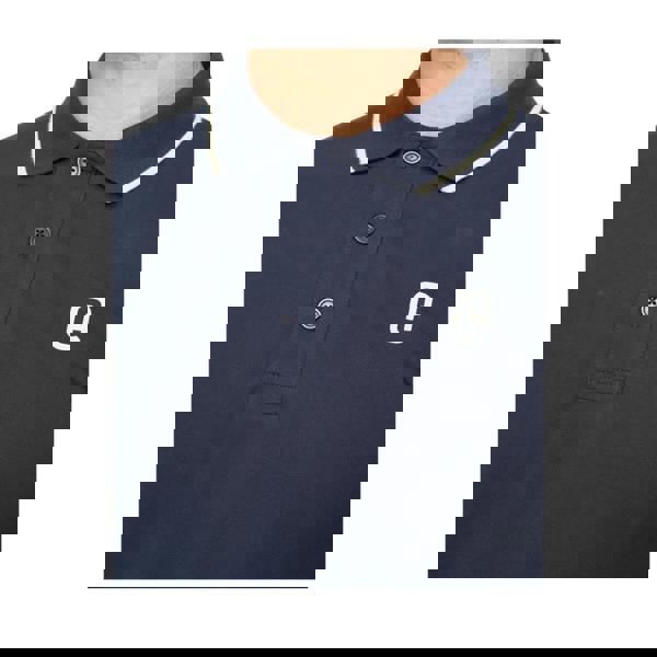 Crosshatch Mens Crufton Polo Shirt - Navy - 