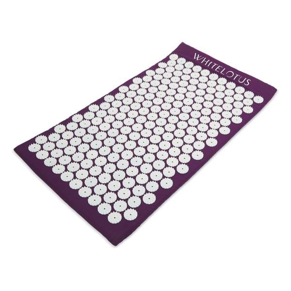 White Lotus Beauty Acupressure Mat and Pillow Set Award Winning 