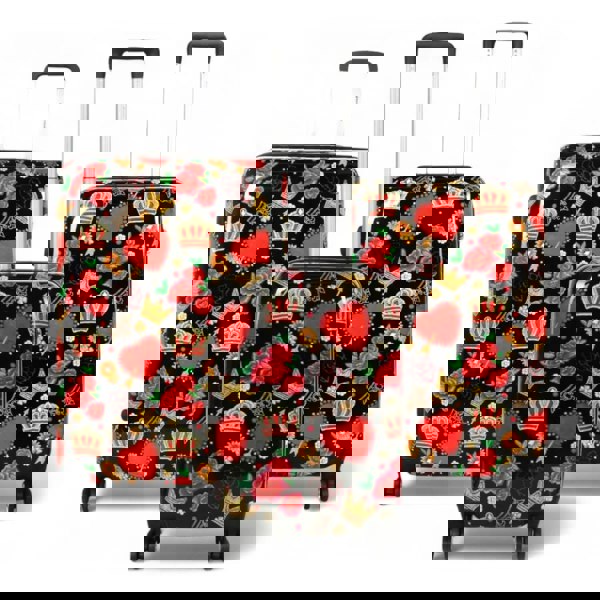 Snowball Hard Shell Suitcase Set Dual 4-Wheel Spinner Travel Luggage