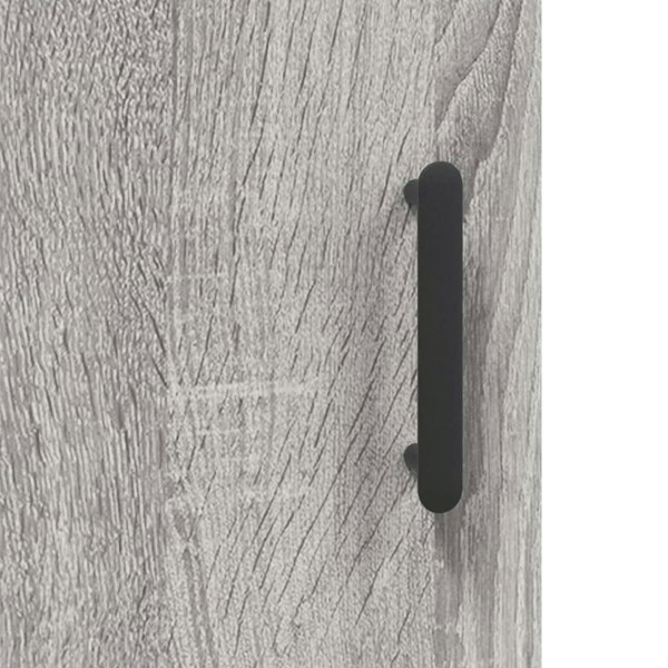 Berkfield Highboard Grey Sonoma 69.5x34x180 cm Engineered Wood