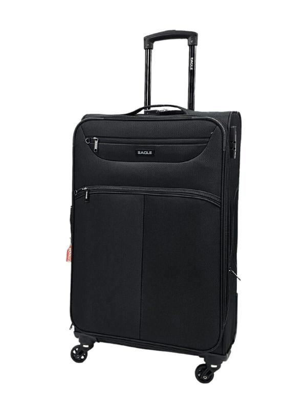 Eagle Luggage Lightweight Soft Suitcase Luggage Travel TSA Set