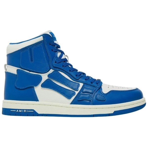 Amiri Skel Top Hi Blue/White