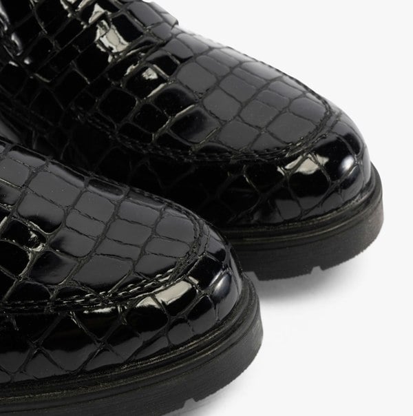 Rieker Womens Elasticated Croc Shoes - Black (45560-03)
