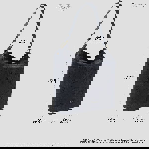 Assots London 'Esme' Navy Python Snake Real Leather Slouchy Hobo Bag