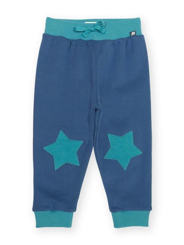 Kite Boys Organic Star Patch Joggers Navy