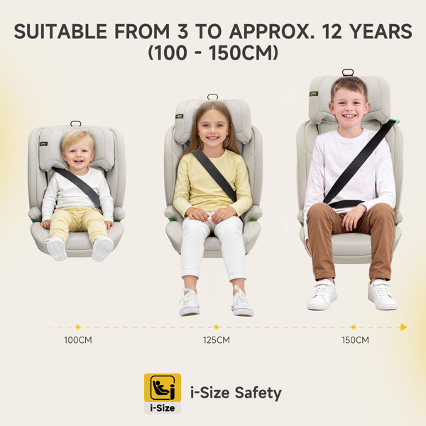 JoviKids Leon Booster Seat - Milkstone