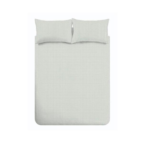 Bamford Gingham Check Green Duvet Cover Set