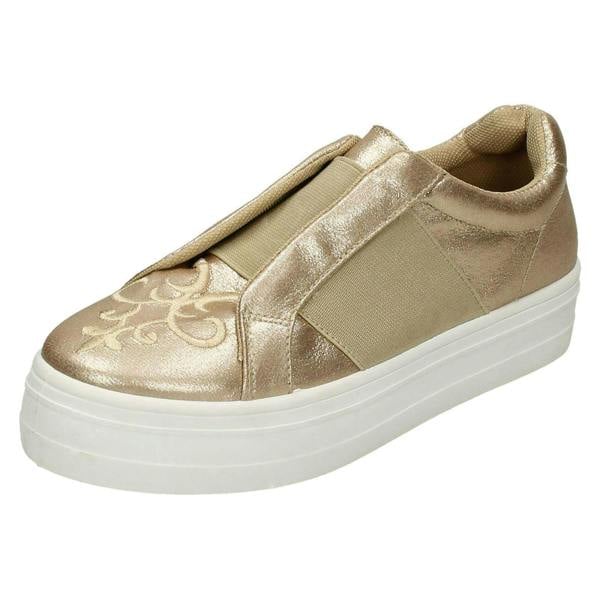 Spot On Ladies Spot On Flatform Creepers
