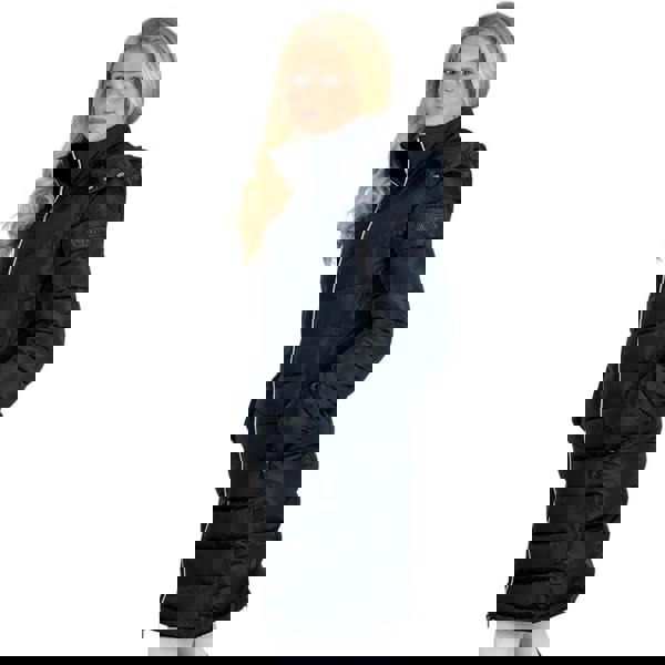 Coldstream Womens/Ladies Melrose Long Quilted Jacket - Navy - 