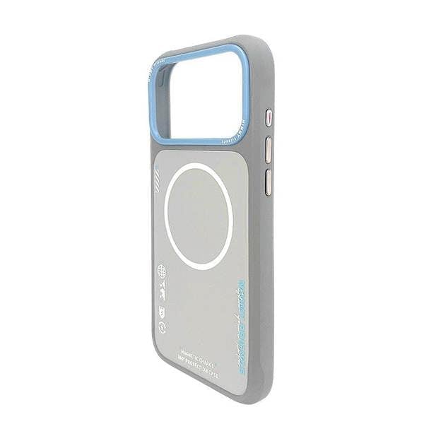 Nimmy Friends Nimmy Cool & Cute 2.0 Case with MagSafe for iPhone 17 Pro Max 6.9" Grey Blue - N-YJKM-CX2.0-IP17-PRO-MAX-05