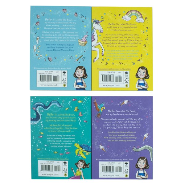 Puffin Mummy Fairy And Me Series 4 Books Collection Set By Sophie Kinsella